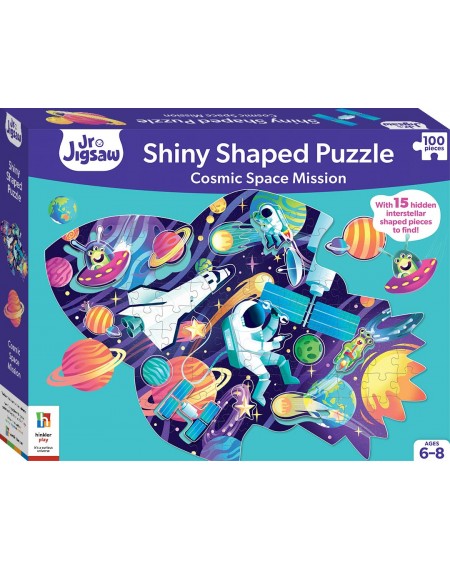 Shinny Shaped Puzzle : Spaceship 100 Jigsaw