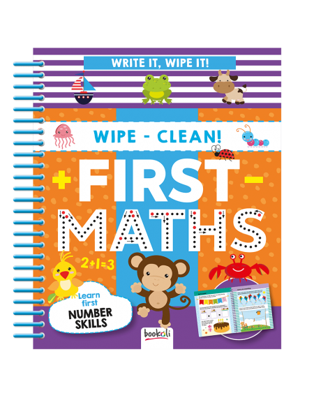 Write It, Wipe It Spiral : First Maths
