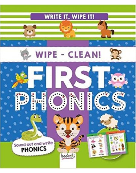 Write It, Wipe It Spiral : First Phonics
