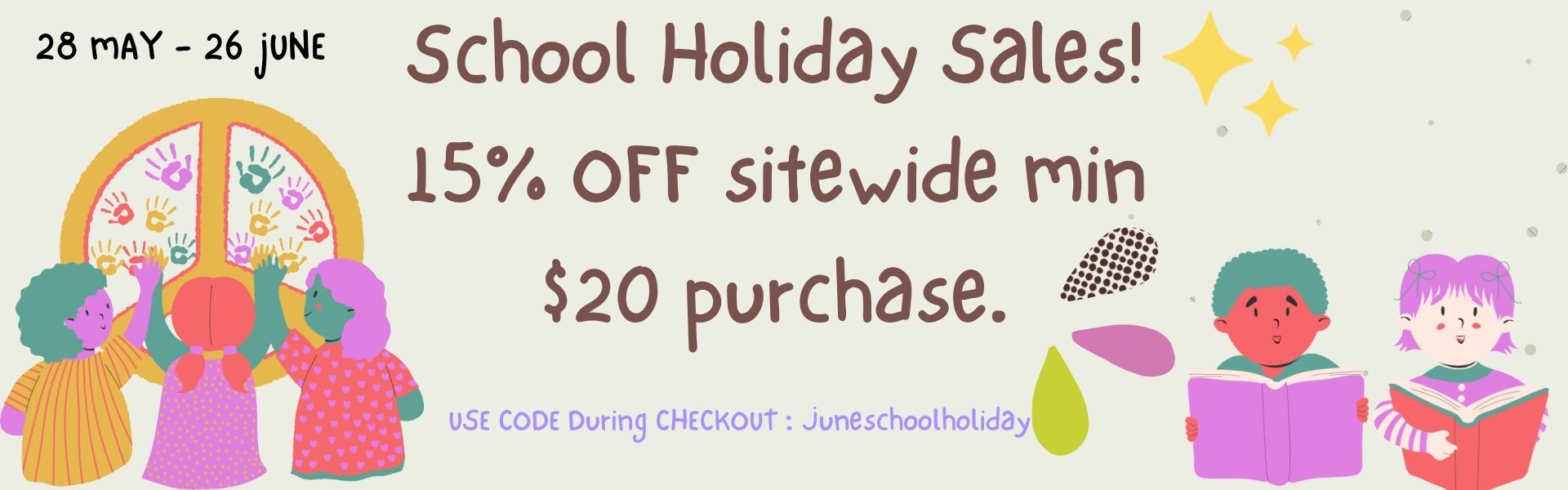 School Holiday sales