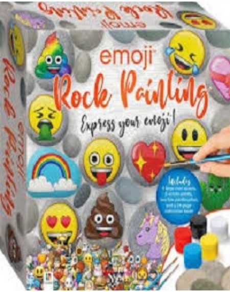 Emoji Rock Painting Box Set