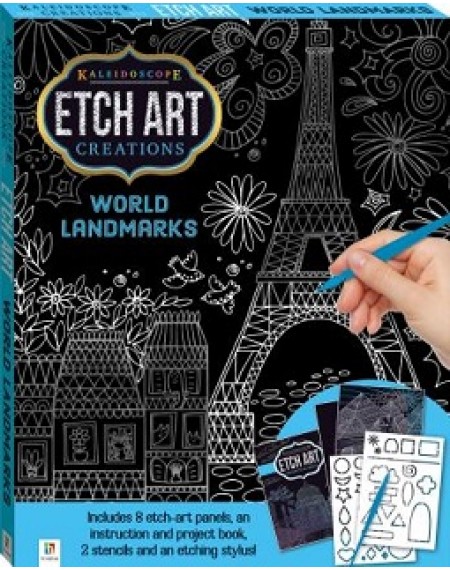 Etch Art Mini Kit : World Landmarks