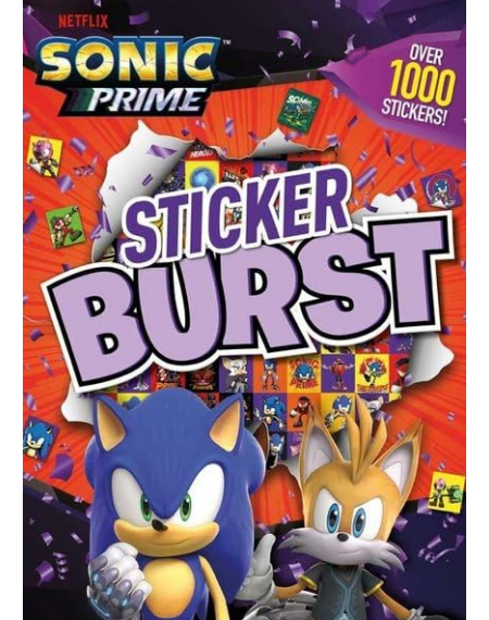 Sonic Prime Sticker Burst