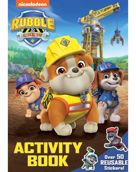 Paw Patrol Rubble & Crew Activity Book