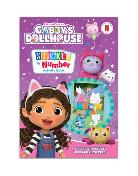 Gabby's Dollhouse Sticker by Numbers