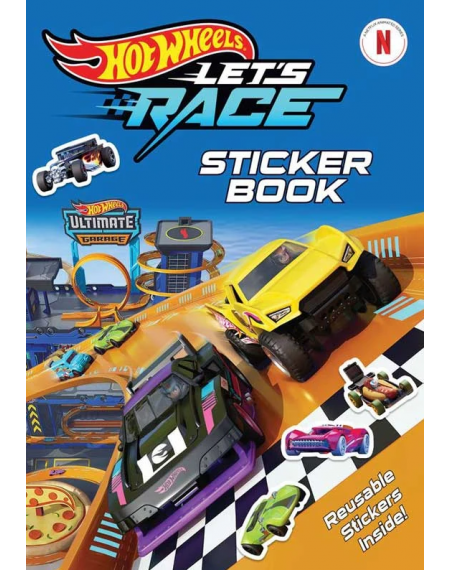 Hot Wheels Let’s Race Sticker Book