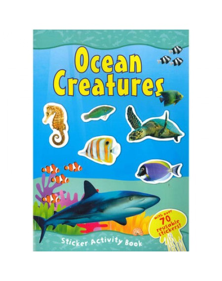 Ocean Creatures Sticker Activity Book