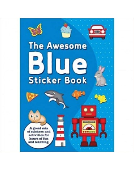 Awesome Blue Sticker Book