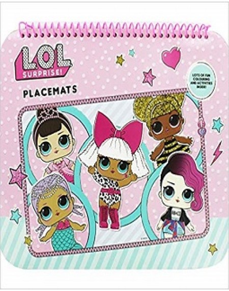 LOL Surprise Colouring Placemats