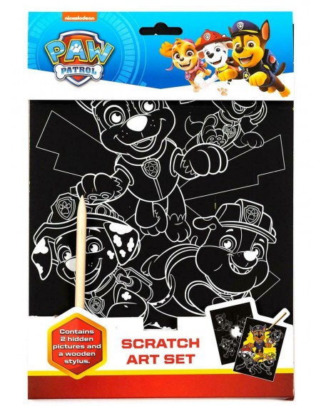Paw Patrol Scratch Art Set