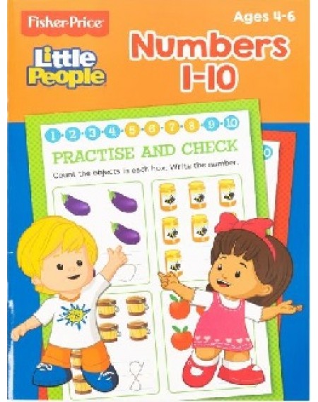 Fisher Price Numbers Activity Book