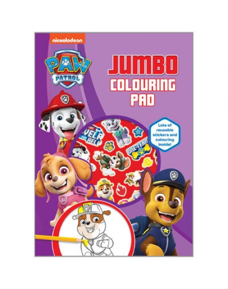 Paw Patrol Jumbo Colouring Pad