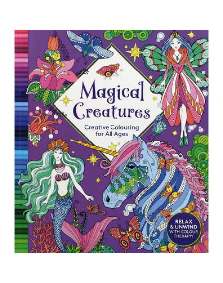 Magical Creatures Colouring Book
