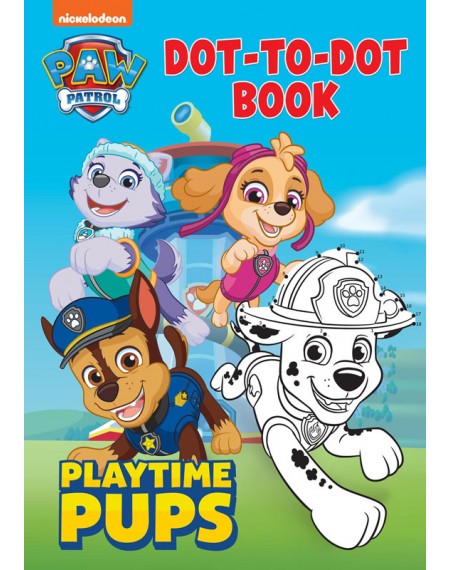 Paw Patrol Dot-to-Dot Book