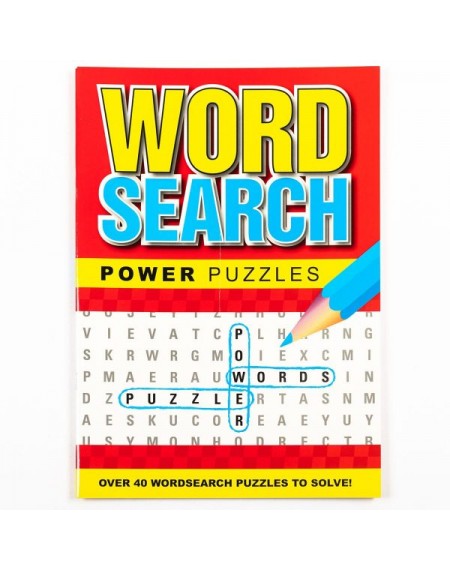 Wordsearch Books Red