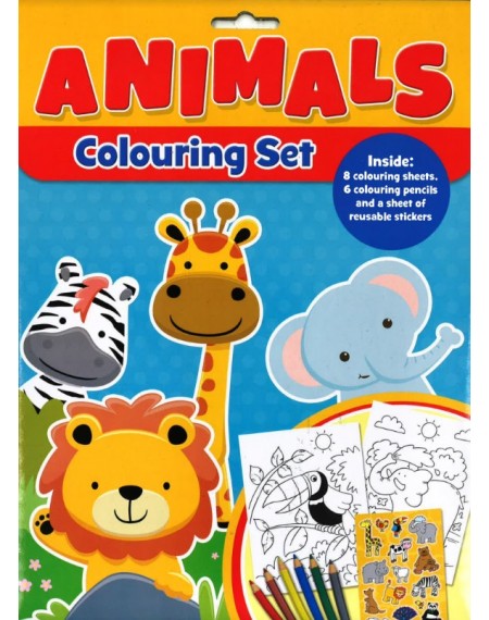 Colouring Set: Animals