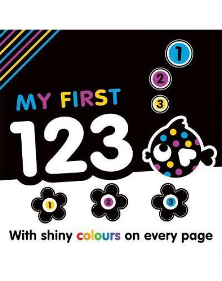 Black And White Board: My First 123