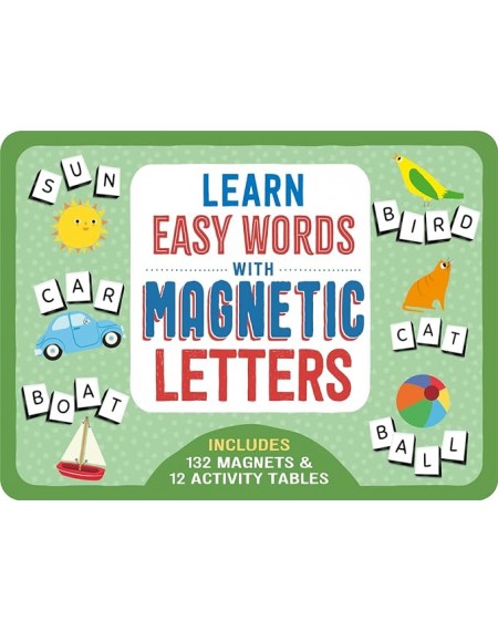 Learn Easy Words with Magnetic Letters