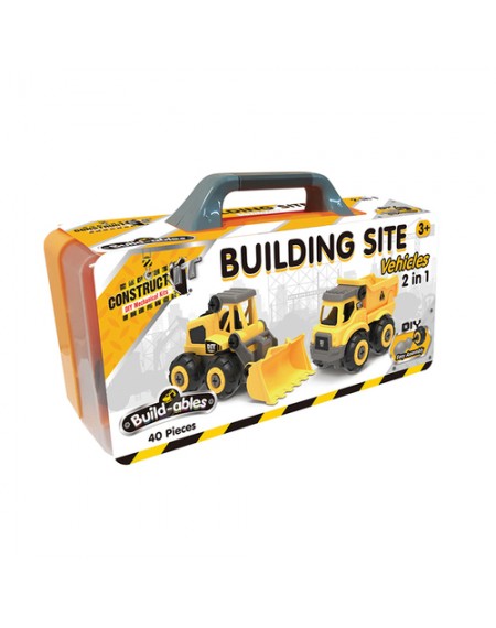 Build-ables - Building Site Vehicles 2 in 1