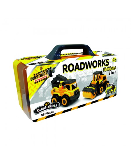 Build-ables - Roadworks Vehicles 2 in 1