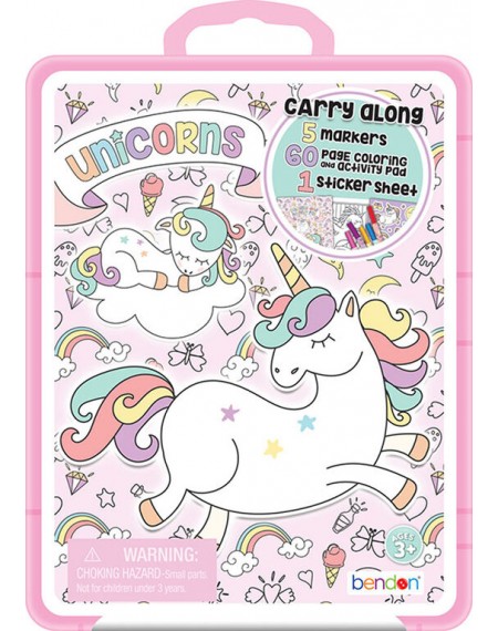 Unicorns Carry Along Plastic Case