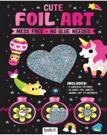 Sparkly Art : Cute Foil Art