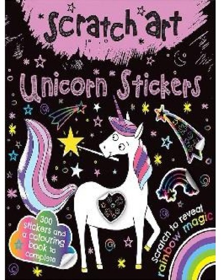 Scratch Art Fuk'n Mini Scratch Art Stickers