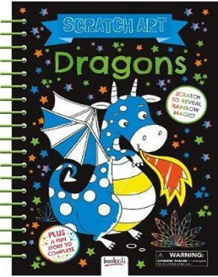 Dragons Scratch Art