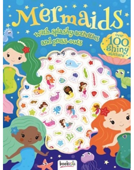 Puffy Sticker Metallic : Mermaids