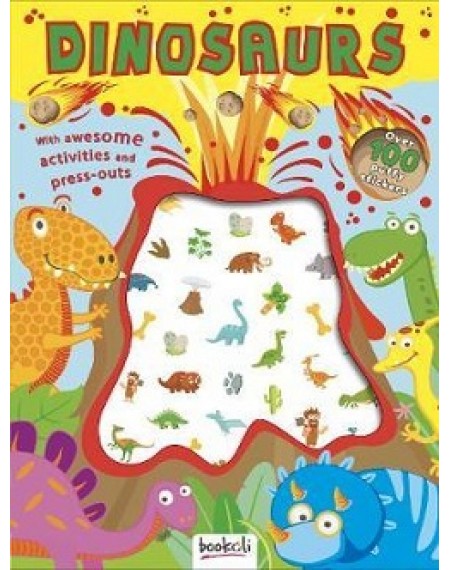 Puffy Sticker Windows : Dinosaurs