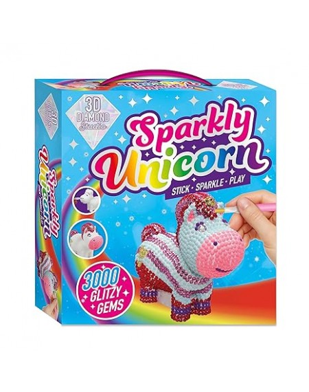 3D Diamond Studio Sparky Unicorn