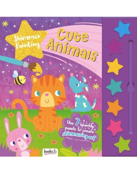 Shimmering Painting- Cute Animals