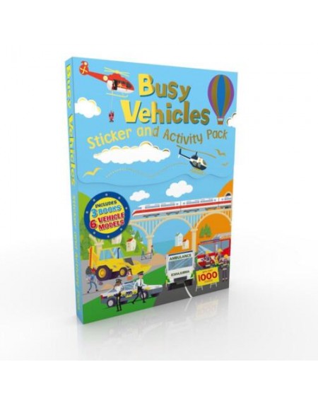 Sticker & Activity Pack Vehicles