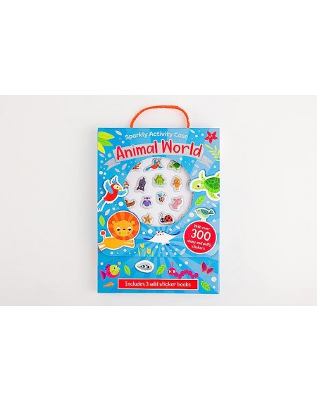 Sparkly Activity Case Animal World