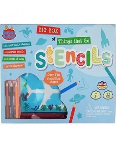 Buddy & Barney BB024 Big Box Stencils : Things That Go