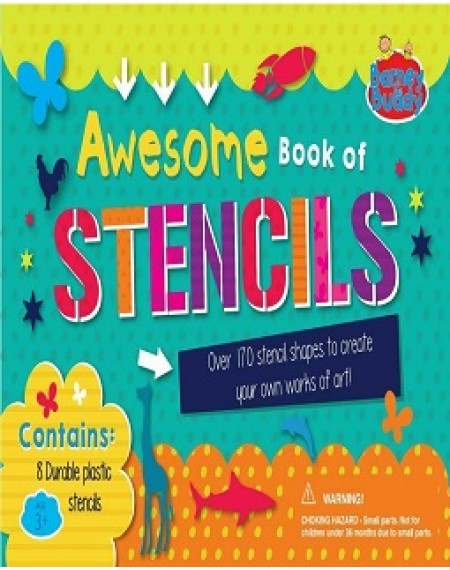 Buddy & Barney Awesome Book Of Stencils