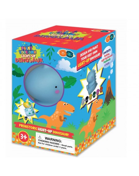 Paint Your Own Light up Dinosaur