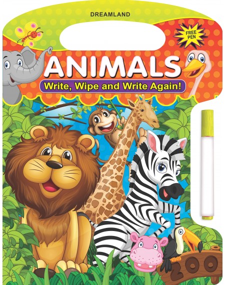 Write, Wipe And Write Again :  Animals