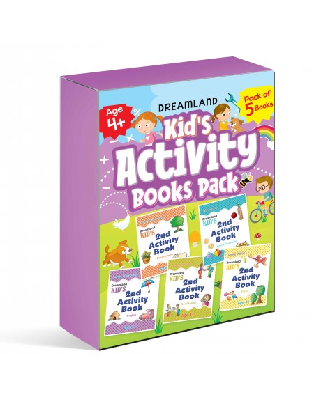 Kid's 2nd Activity Age 4+ - Pack (5 Titles)