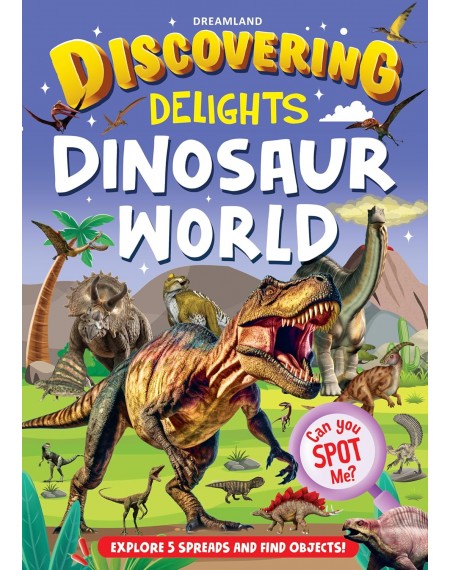 Dinosaur World Discovering Delights Flap Book