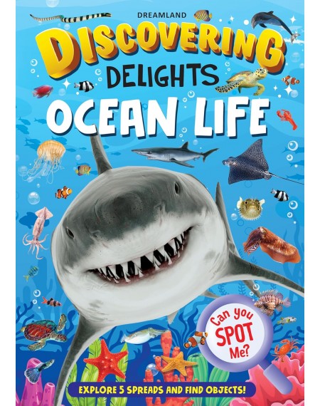 Ocean Life Discovering Delights Flap Book