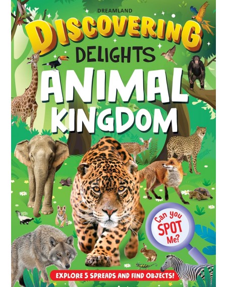 Animal Kingdom Discovering Delights Flap Book