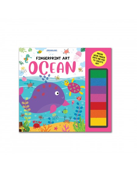 Fingerprint Art Activity Book – Ocean
