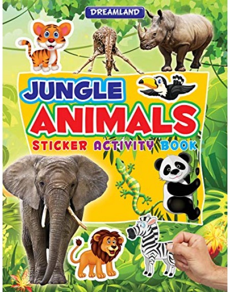 Sticker Activity Book : Jungle Animals
