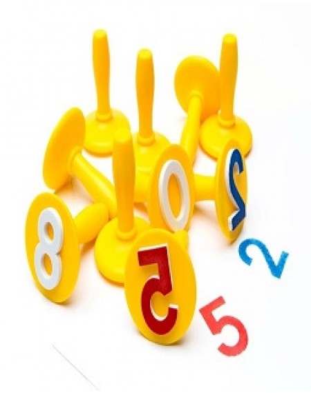 Paint Stampers Numbers 0-9 Set of 10