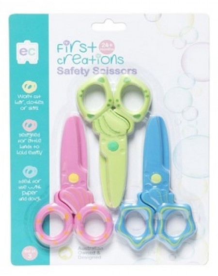 Safety Scissors Set of 3