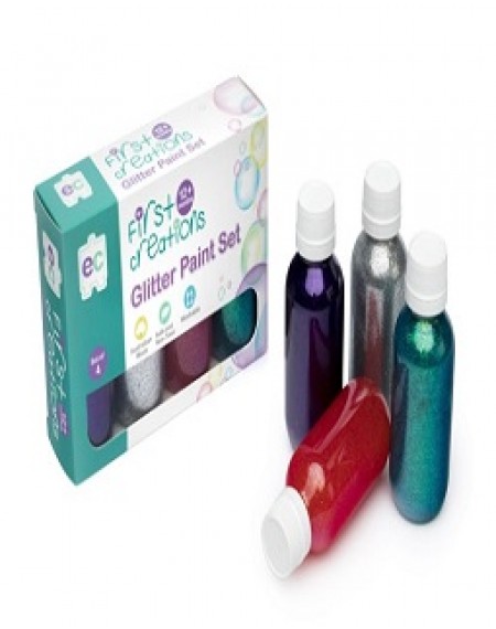 Glitter Paint 100ml Set of 4