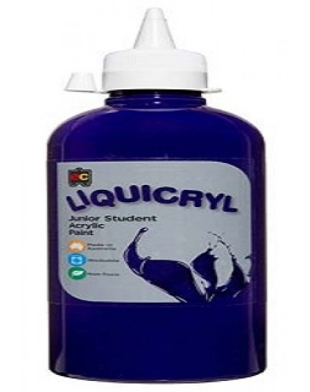 Liquicryl Junior Student Acrylic 500 ML Purple