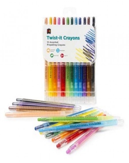 Pack of 12 Twist It Crayons