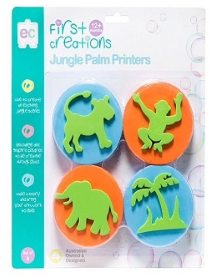Jungle Palm Printers Set of 4